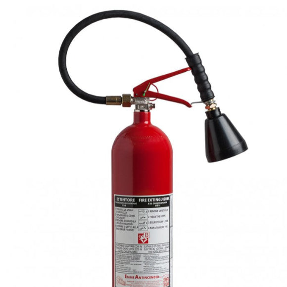 Estintore Portatile da 5 Kg a Biossido di Carbonio (CO₂)