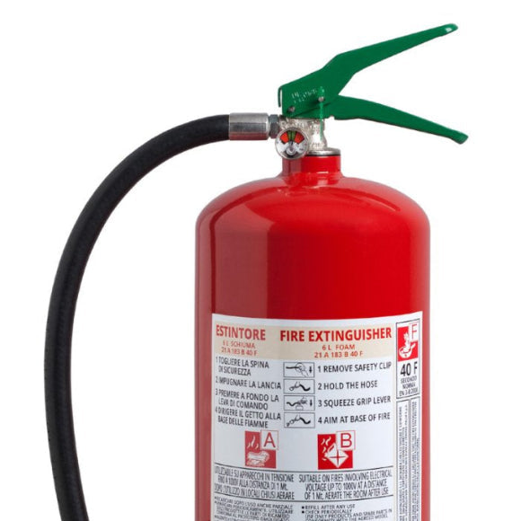 ESTINTORE LITRI 6 SCHIUMA EN 3-7 - 27 A 233 B 40 F