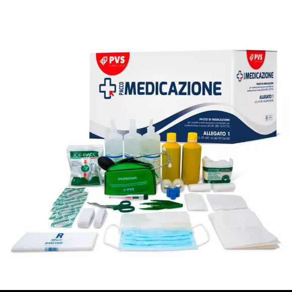 Pacco di Reintegro Medico – Allegato 1 (DM 388/03 e DL 81/08)