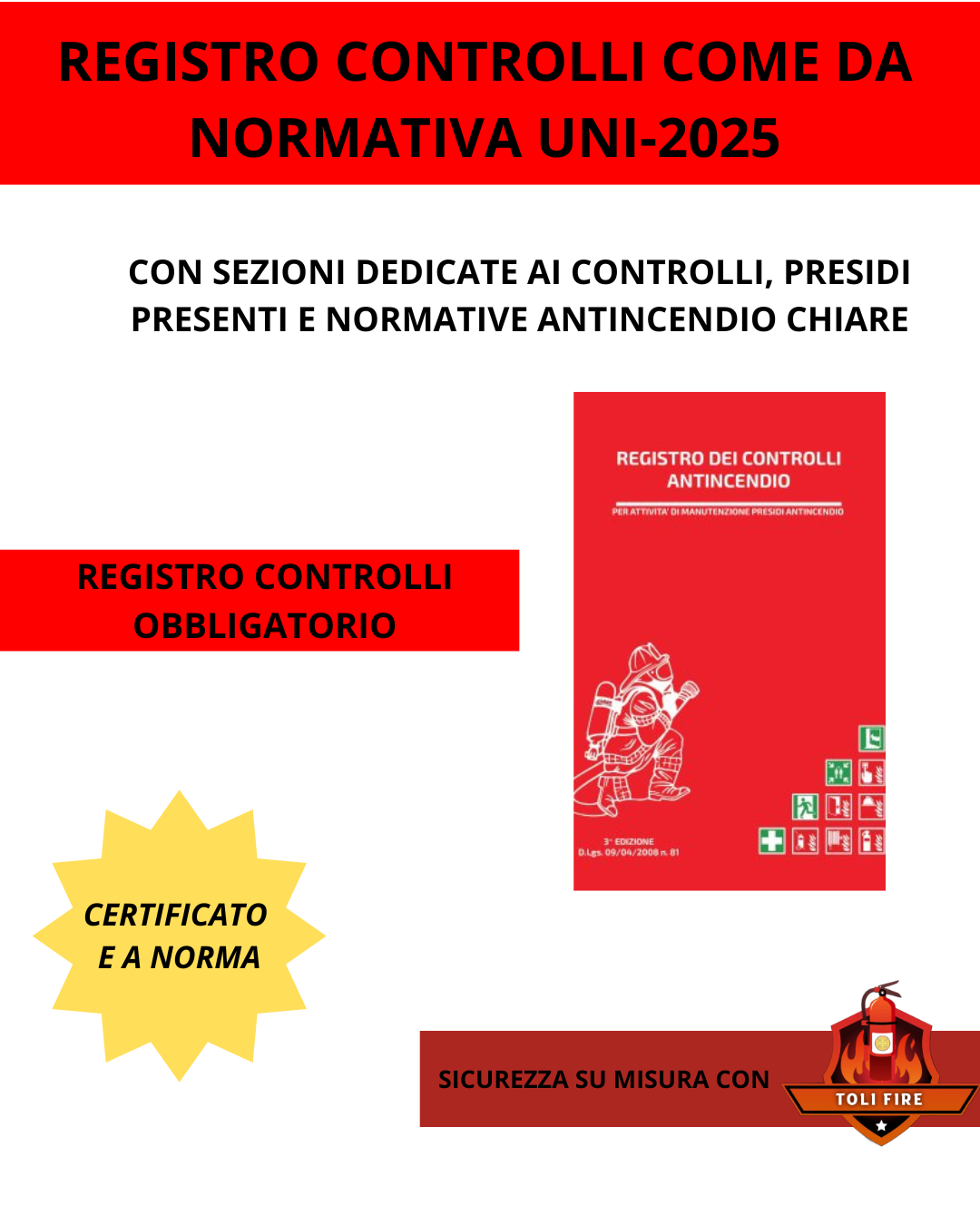Kit Sicurezza B&B Pronto all’Uso – Estintore + Rilevatori + Accessori