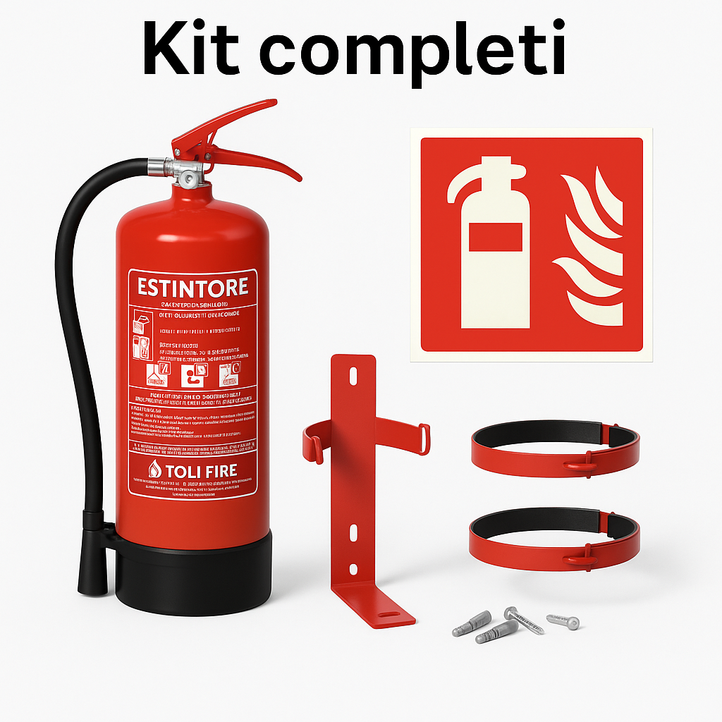Kit Incendi Kit Antincendio Completi - Pronti all’Uso | Toli Fire – TOLI FIRE